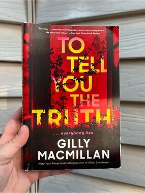 📚 FREE ADD ON BOOK 📚 To Tell You the Truth by Gilly Macmillan